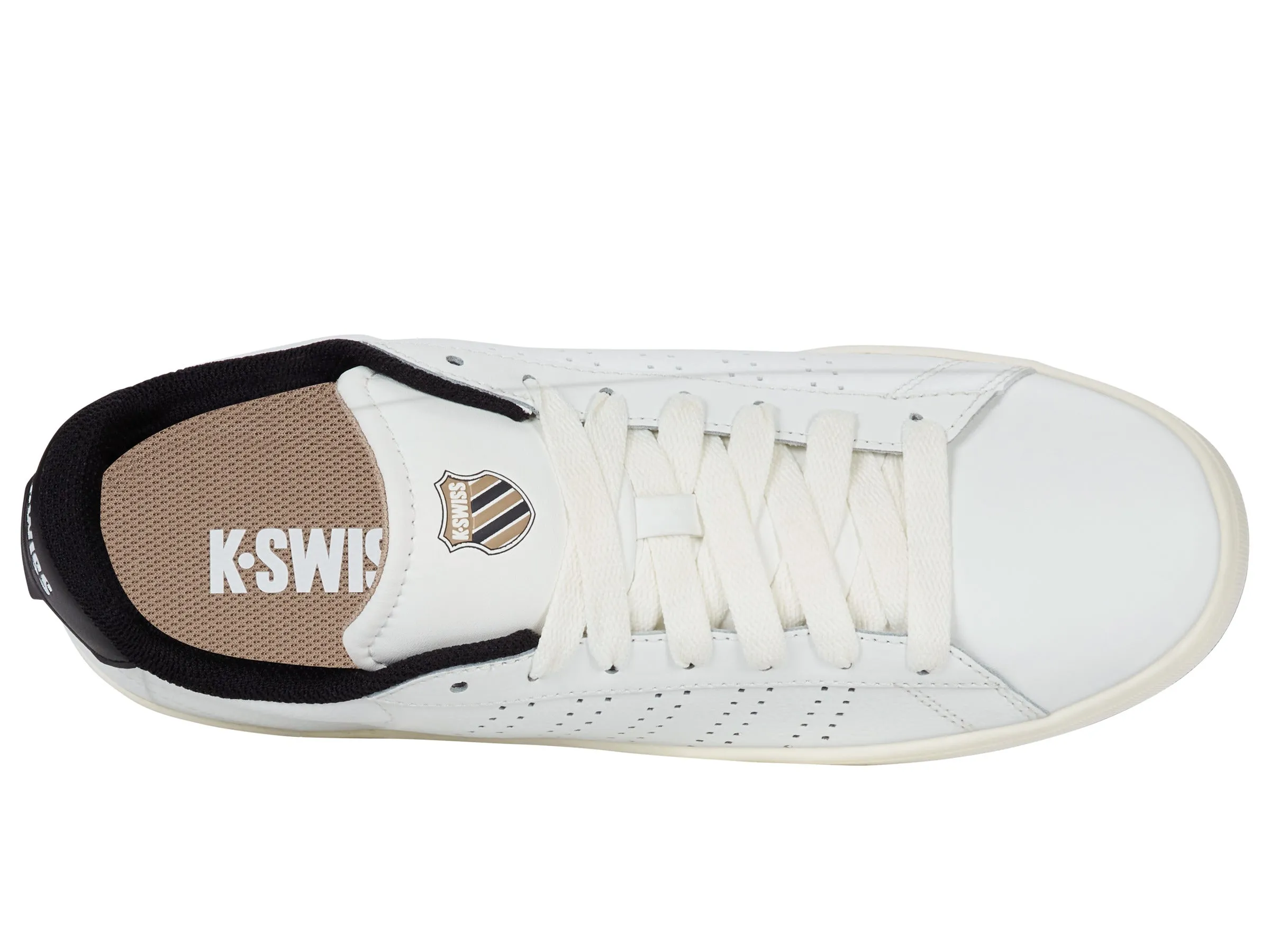 04411-131-M | COURT BASE II | BRIGHT WHITE/NATURAL/BLACK