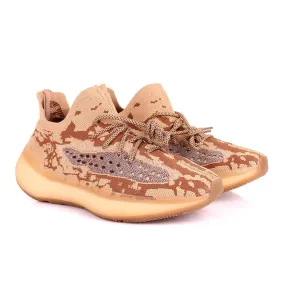 Adidas 350 Yeezy Boost  Brown Shade Sneakers