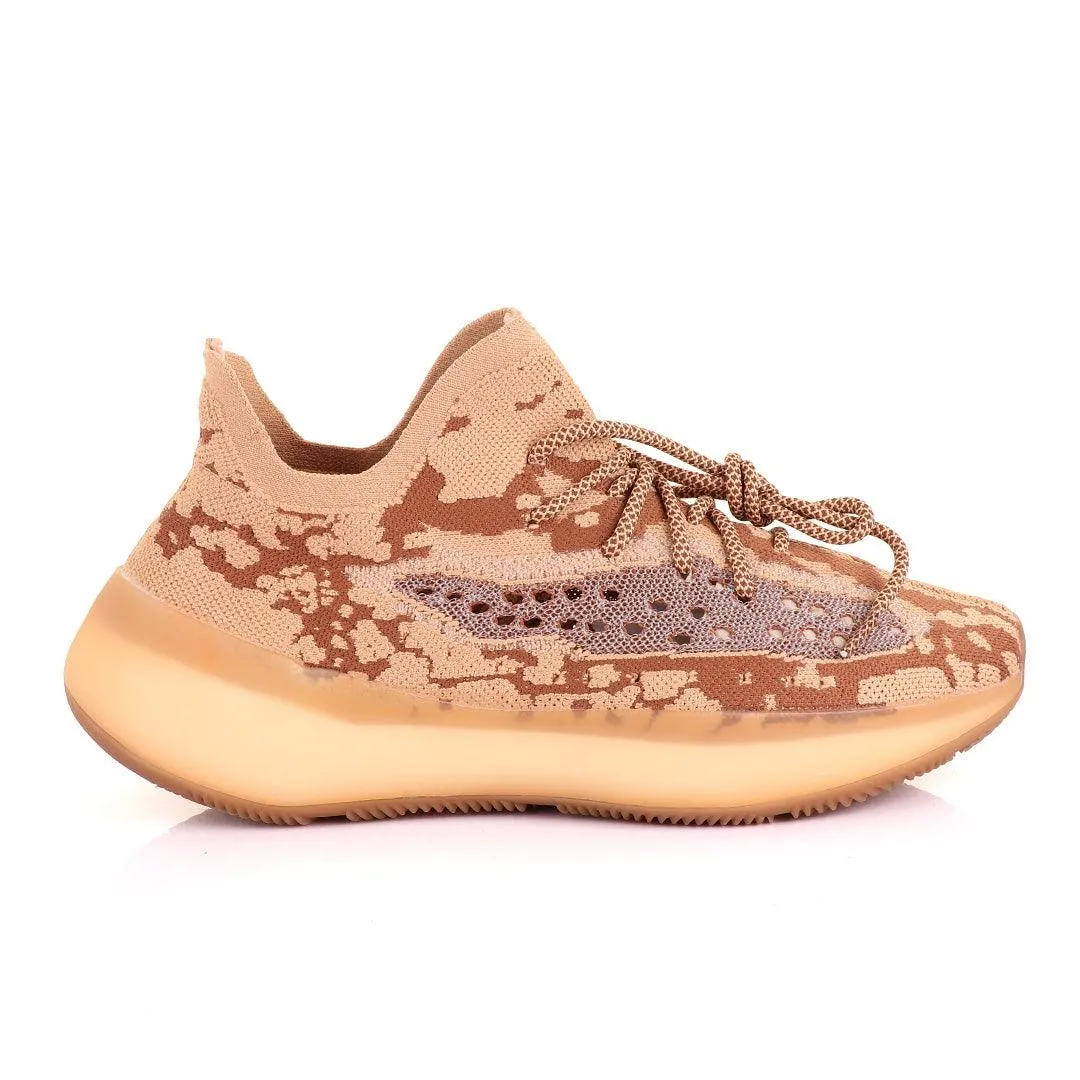 Adidas 350 Yeezy Boost  Brown Shade Sneakers
