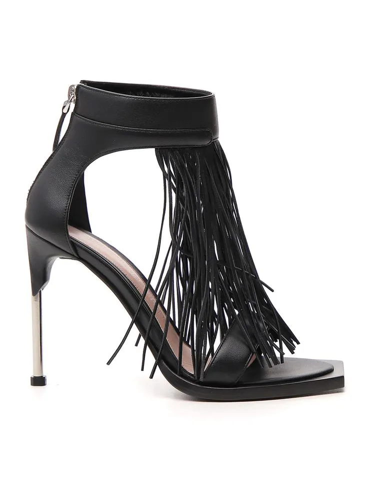 Alexander McQueen Fringed Stiletto Heels