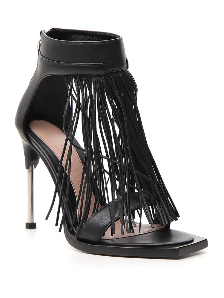 Alexander McQueen Fringed Stiletto Heels