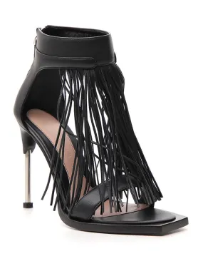 Alexander McQueen Fringed Stiletto Heels
