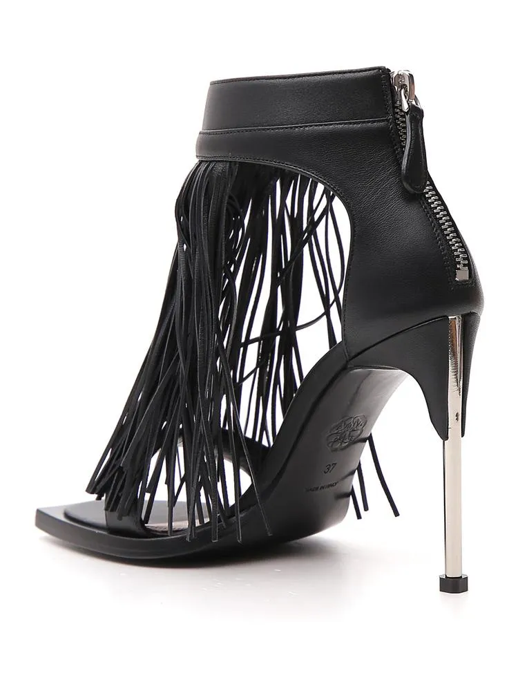 Alexander McQueen Fringed Stiletto Heels