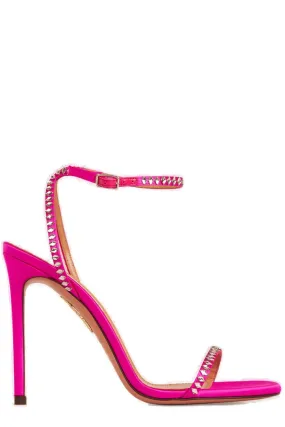 Aquazzura Olie Embellished Open Toe Sandals