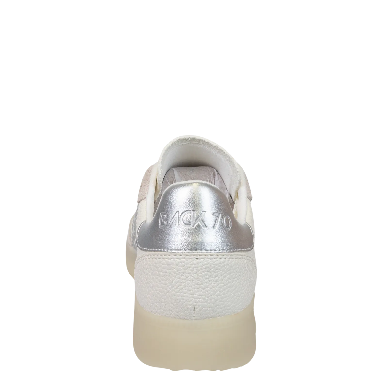 BACK 70 - BOSTON 2502 in METALLIC SILVER Sneakers