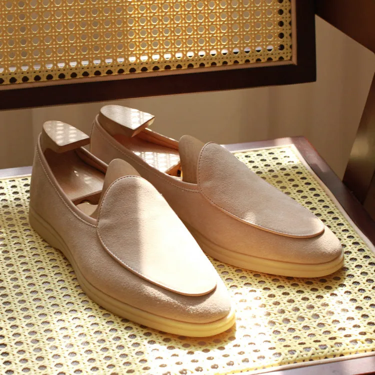 British Handmade Loafers Men's LP Flat