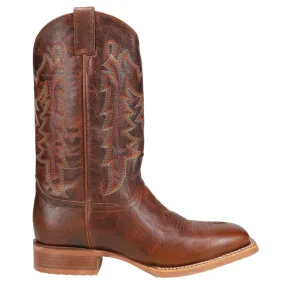 Carsen Embroidered Square Toe Pull On Cowboy Boots