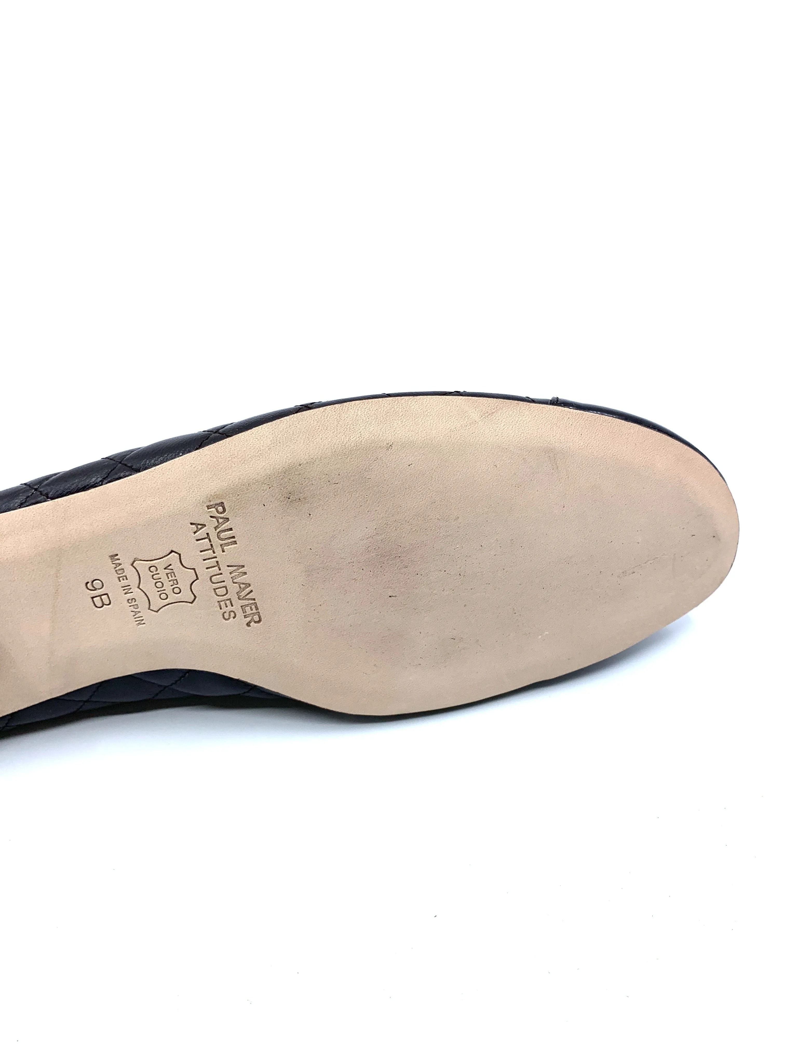 Cozy Brown Patent Paul Mayer Flat I-1-109698
