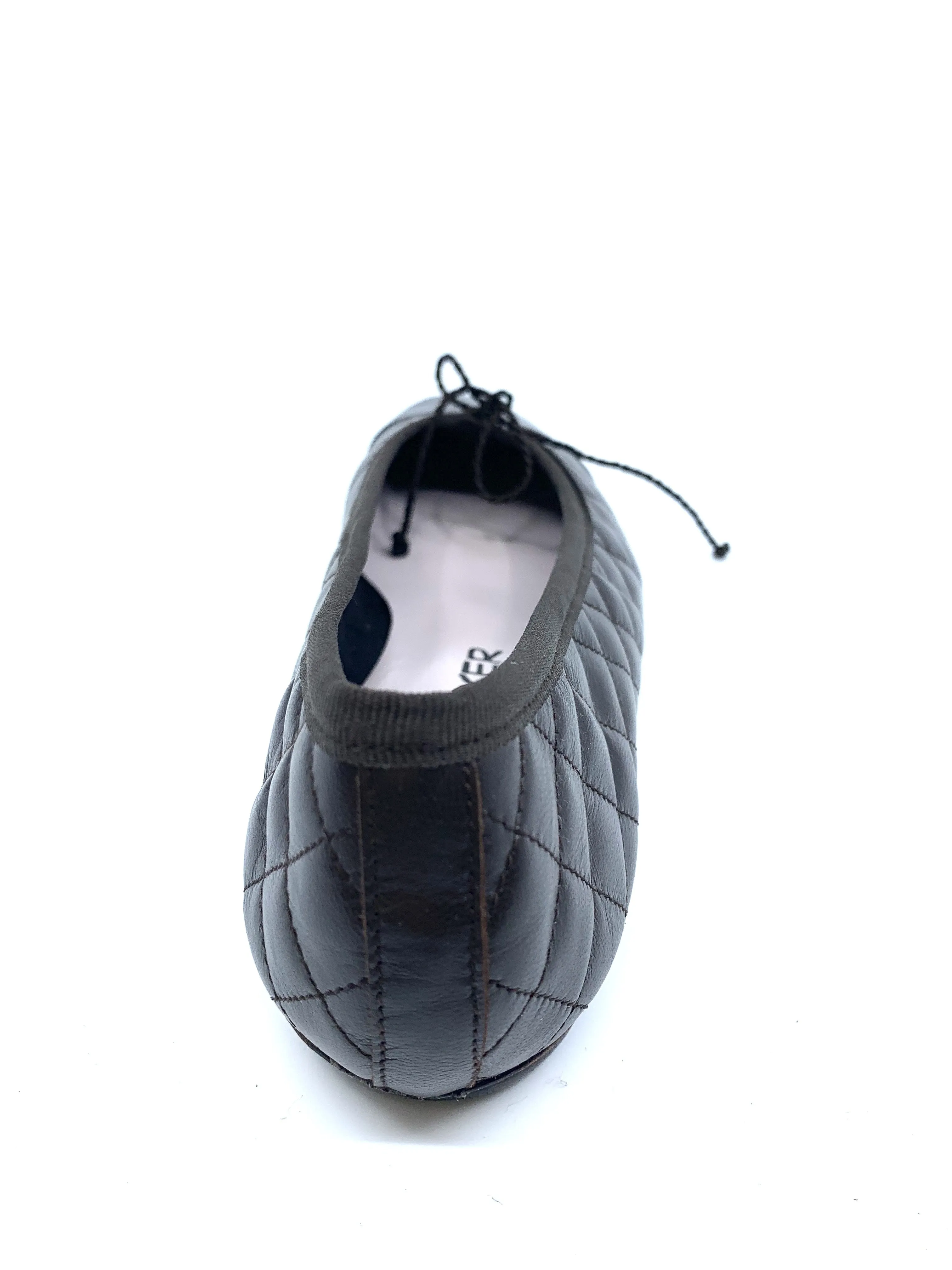 Cozy Brown Patent Paul Mayer Flat I-1-109698