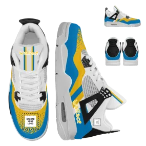 Custom Logo Gifts, personalized gifts business names Personalized Sneakers, Custom Sneakers, Put name or business name on it, AJ4-C05109