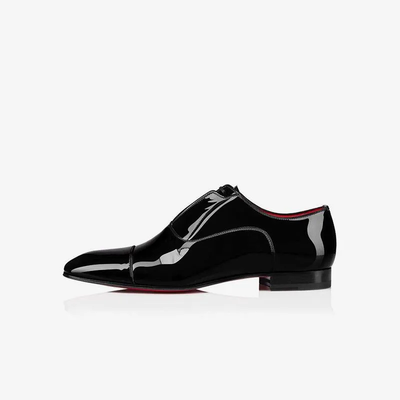 Dress Shoes Slip-On Patent Leather