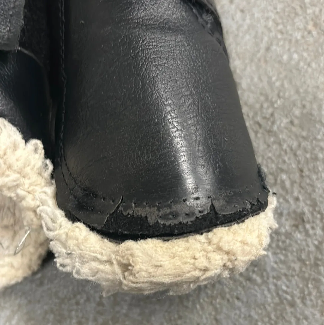 Dressage Sport Boots Black/White Small