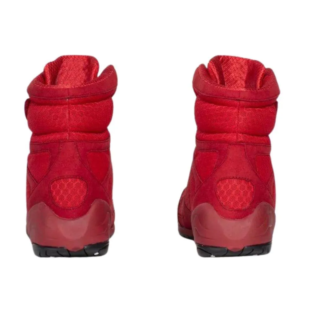Everlast Elite 2.0 High Top Boxing Boots - Red