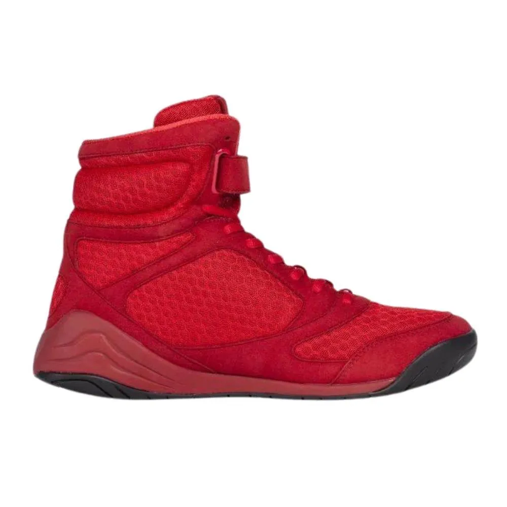 Everlast Elite 2.0 High Top Boxing Boots - Red