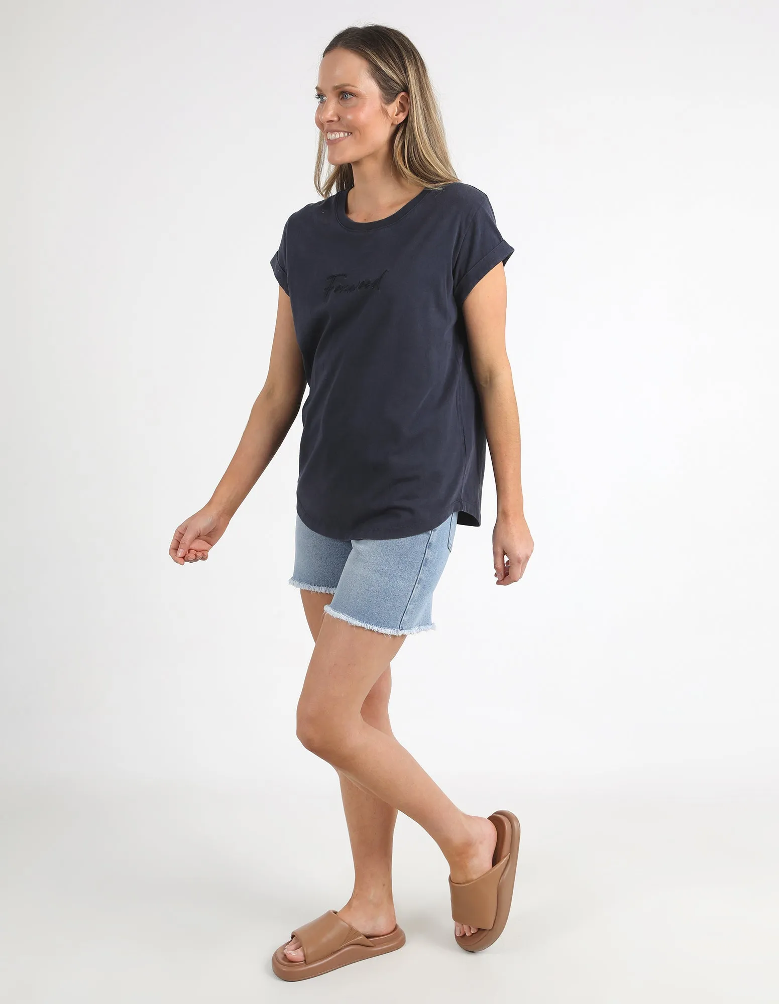 Foxwood Signature Tee - Navy