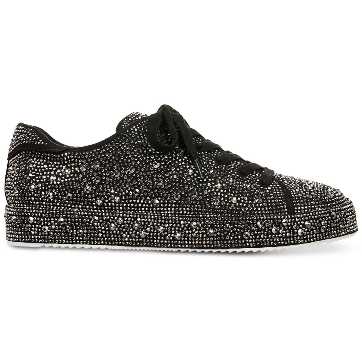 INC Womens Lola Faux Leather Embellished Casual And Fashion Sneakers
