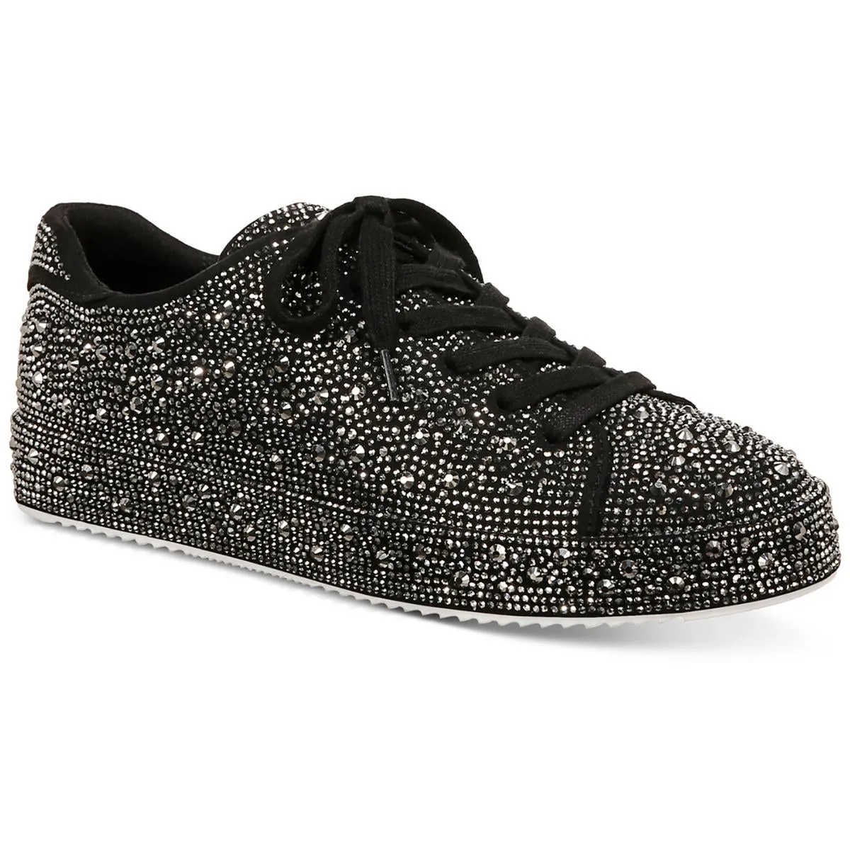 INC Womens Lola Faux Leather Embellished Casual And Fashion Sneakers