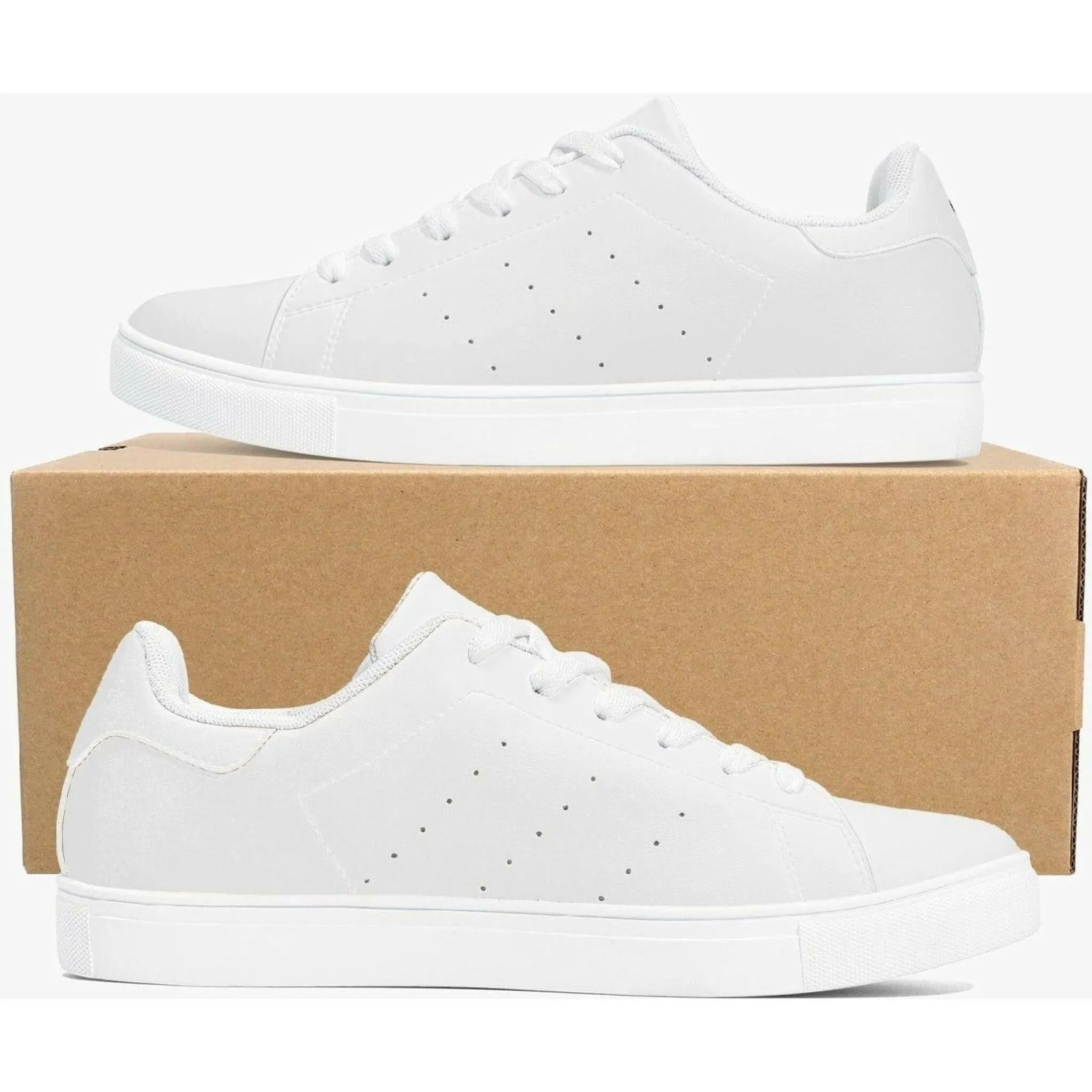 Jacki Easlick Lux Egg Low-Top Leather Sneakers