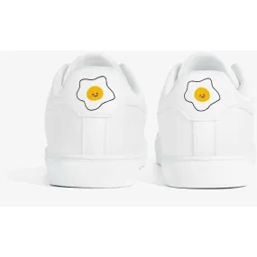 Jacki Easlick Lux Egg Low-Top Leather Sneakers