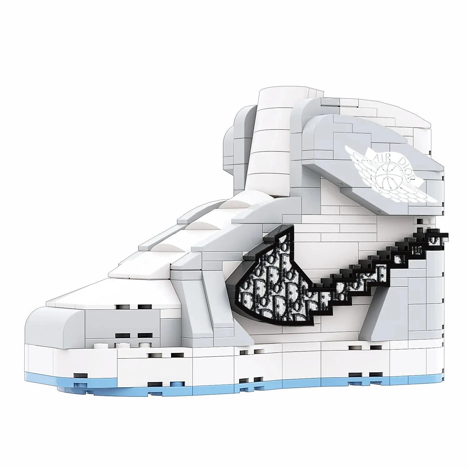 KICKSMINI AJ1 DIOR HIGH Sneaker Bricks