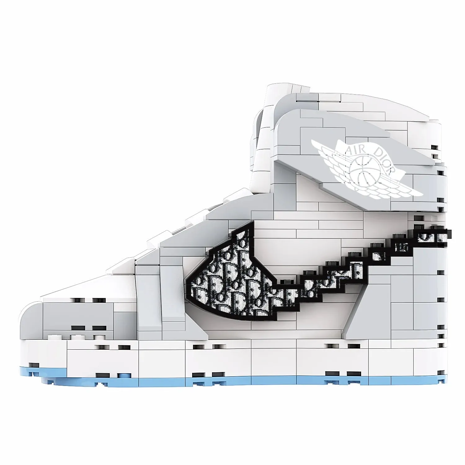KICKSMINI AJ1 DIOR HIGH Sneaker Bricks