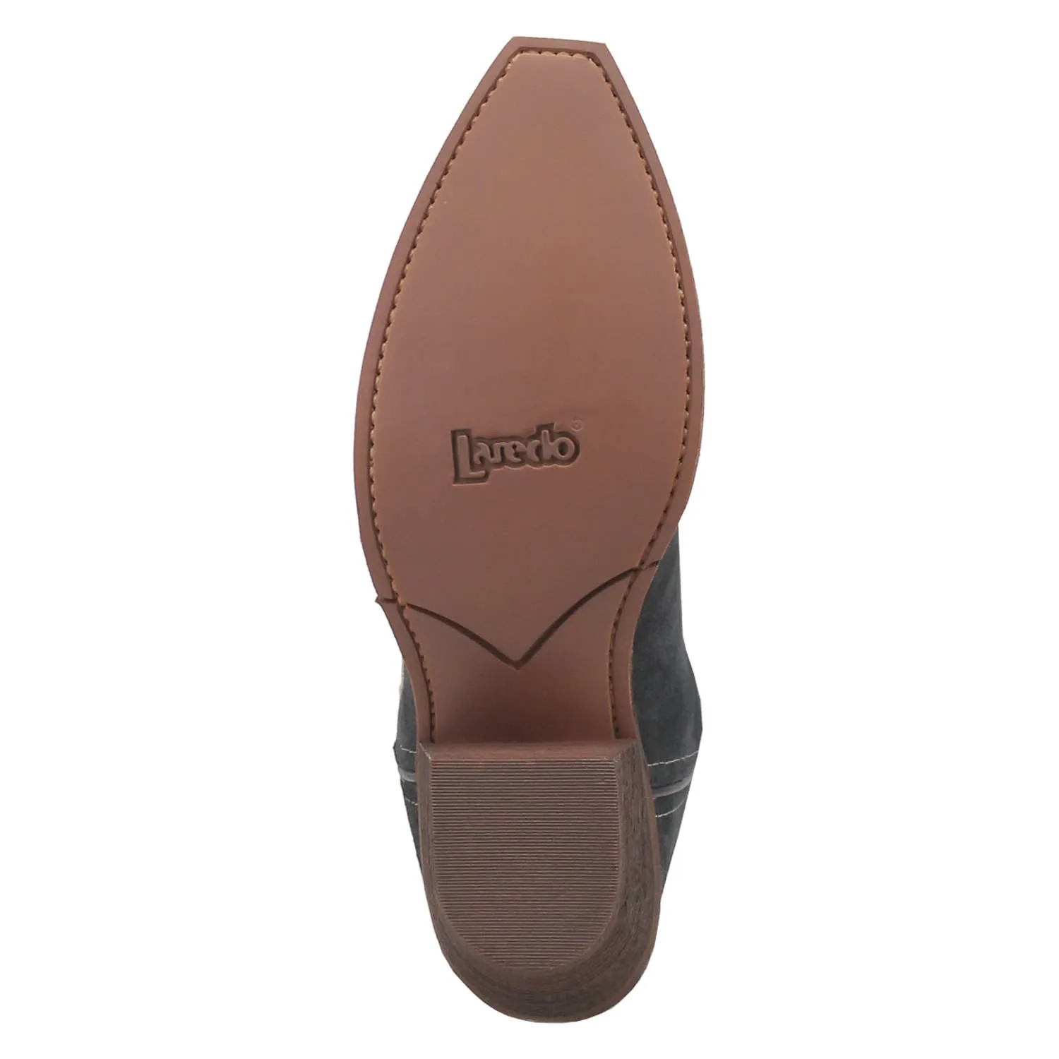 Laredo Womens Kama Navy/Tan Leather Cowboy Boots