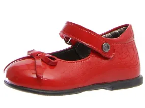 Naturino Girl's Mary Jane Ballet Flat Shoes - Patent Red