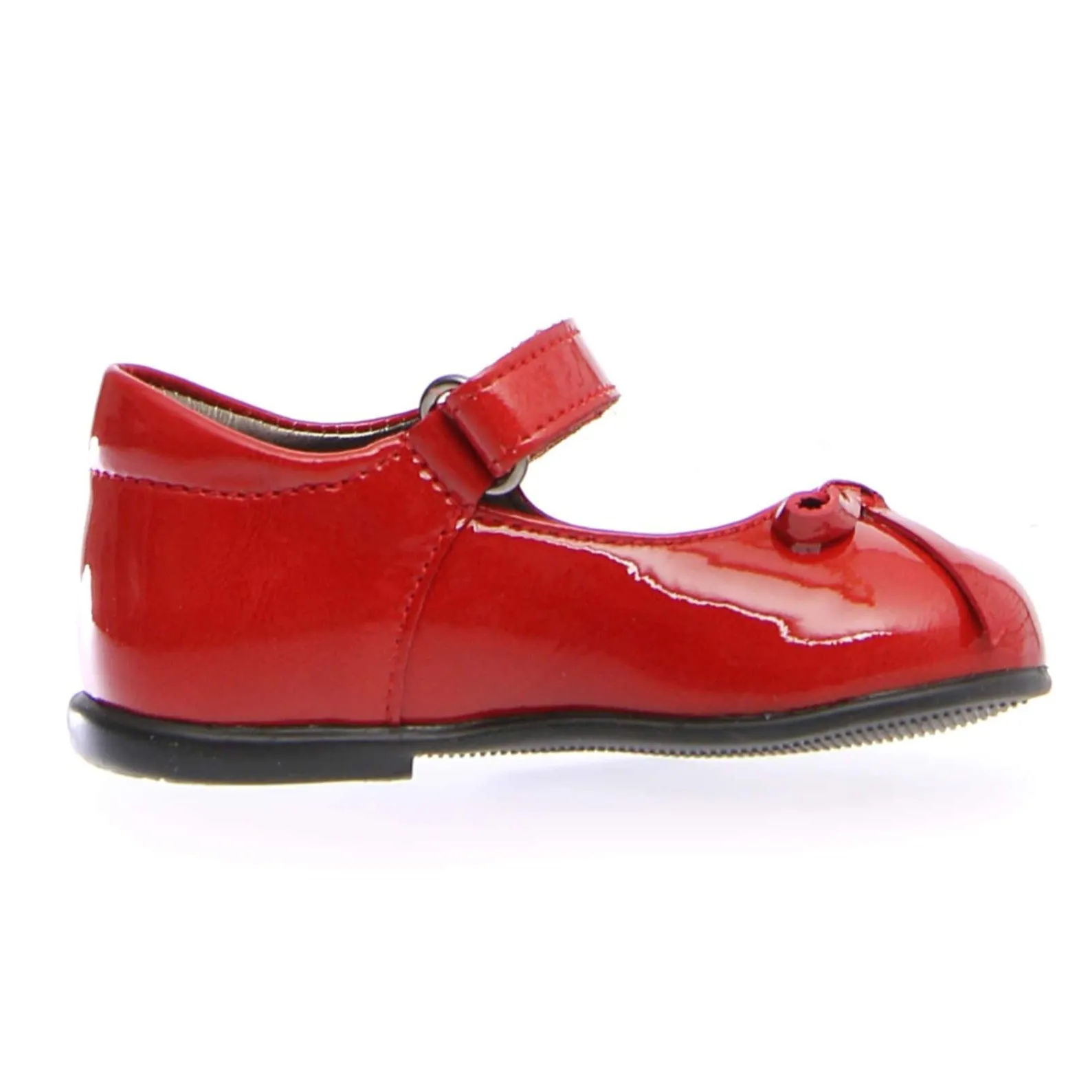 Naturino Girl's Mary Jane Ballet Flat Shoes - Patent Red
