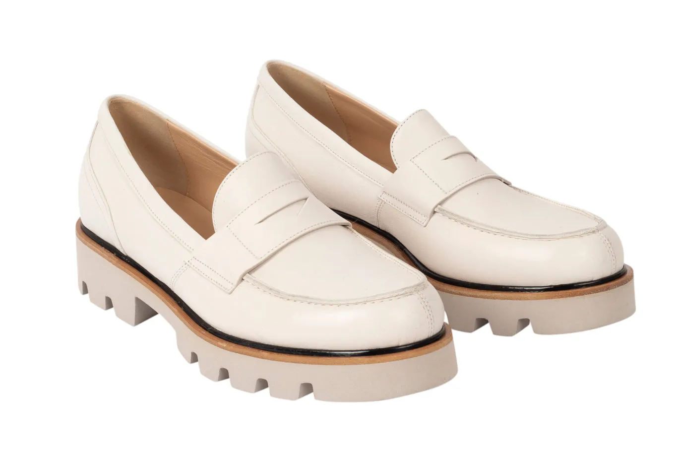 P6642 Ladies Shoes - White