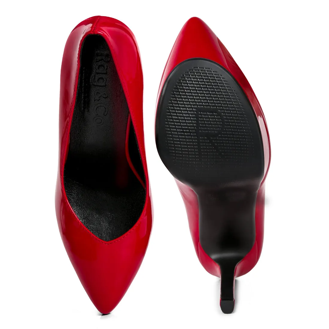 Patent Stiletto Sandals