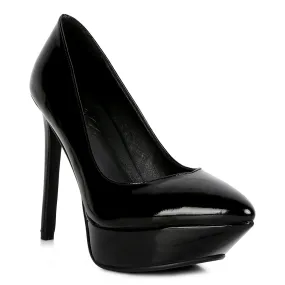 Patent Stiletto Sandals