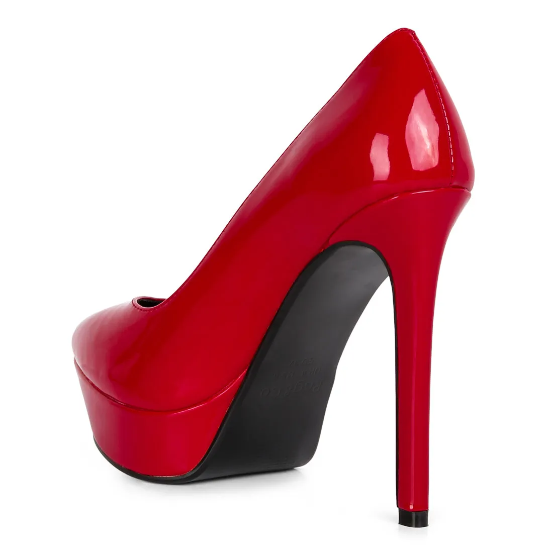 Patent Stiletto Sandals
