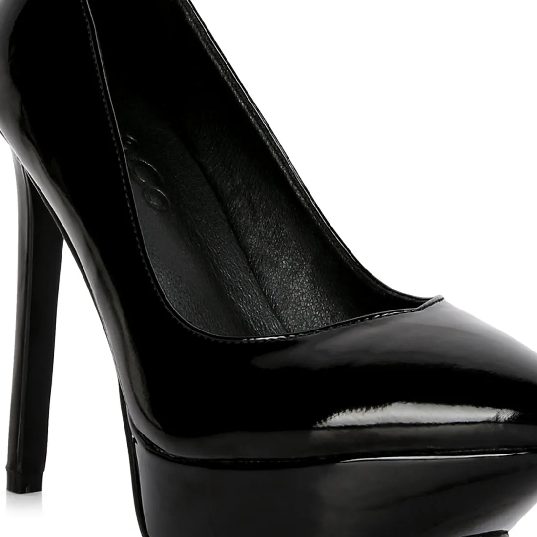 Patent Stiletto Sandals
