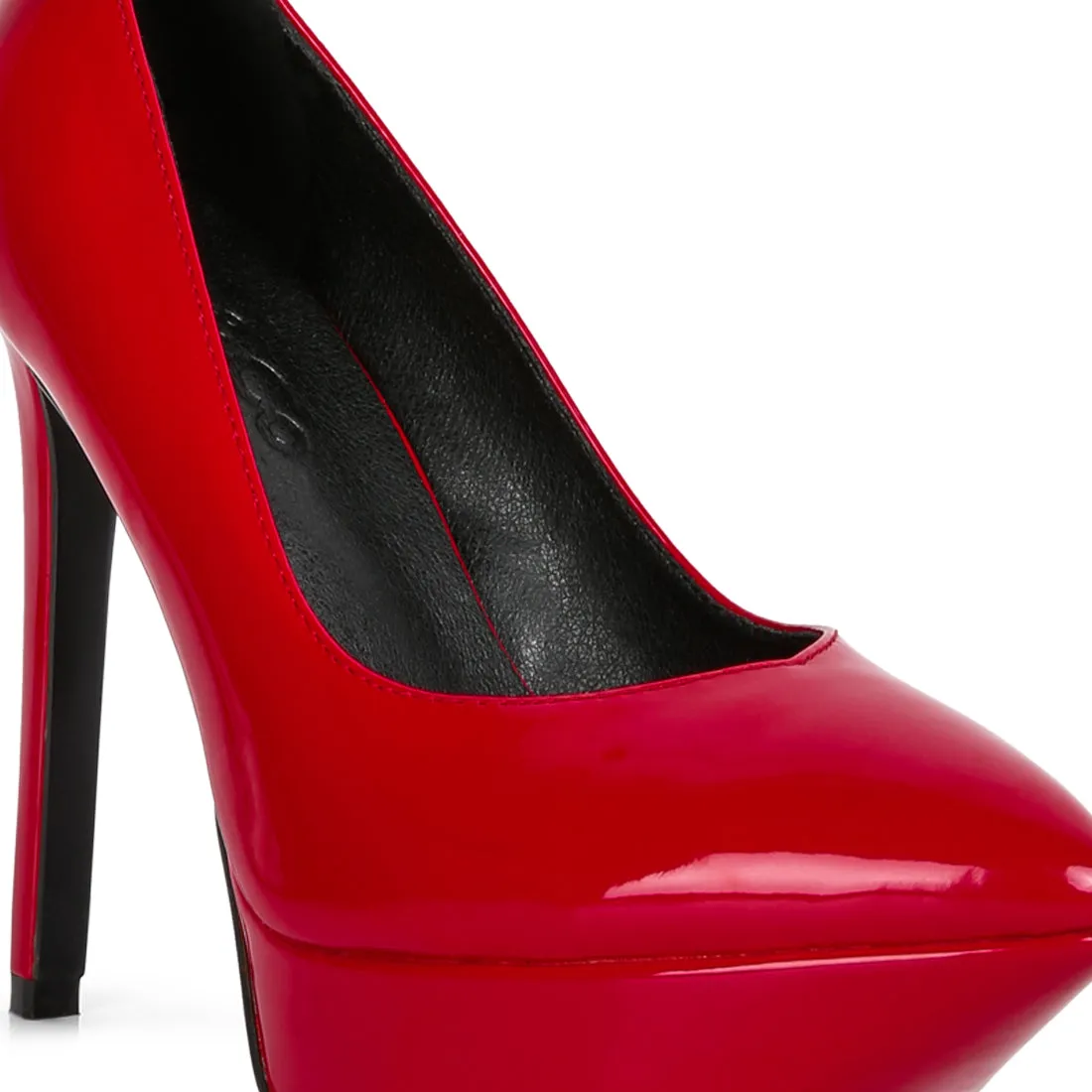 Patent Stiletto Sandals
