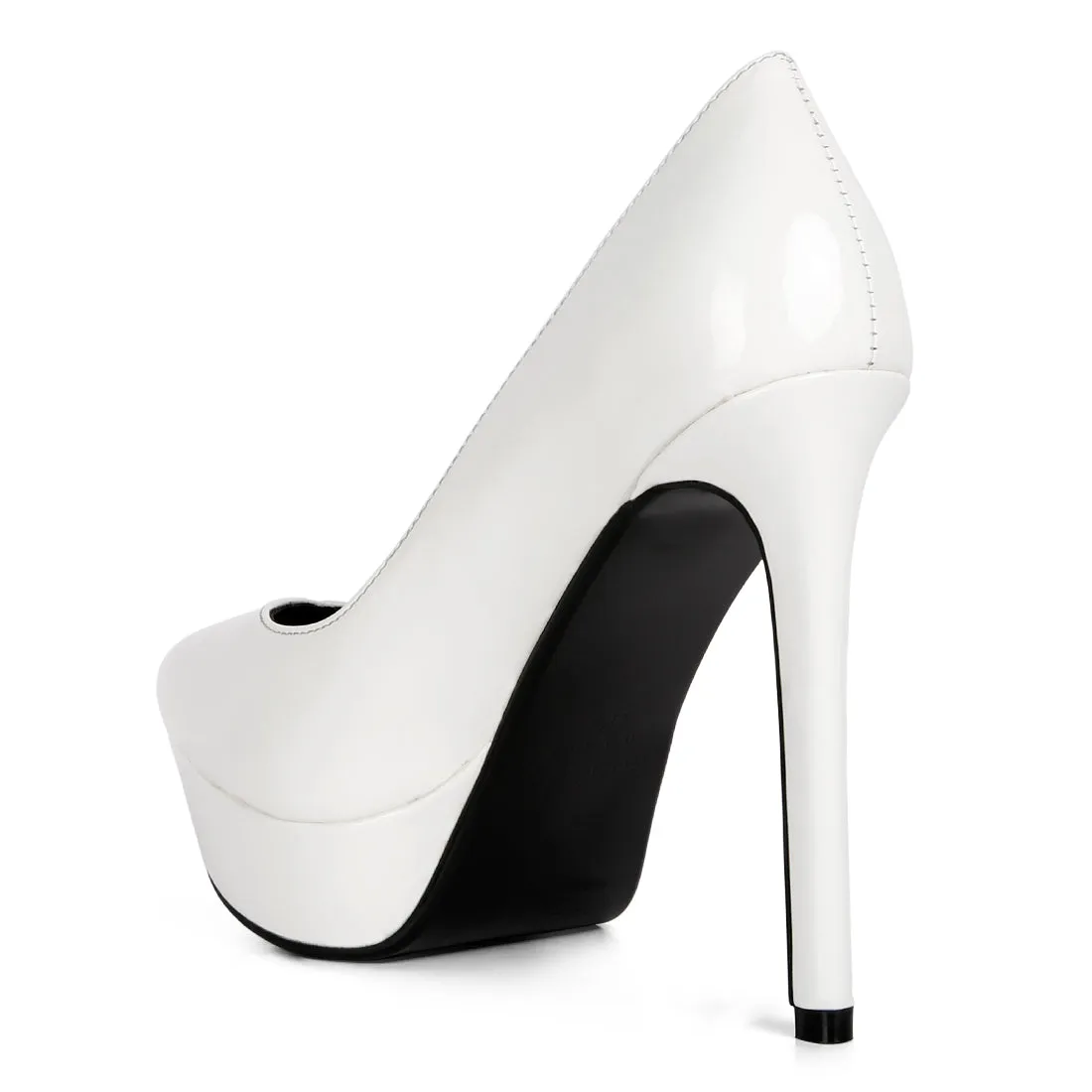 Patent Stiletto Sandals