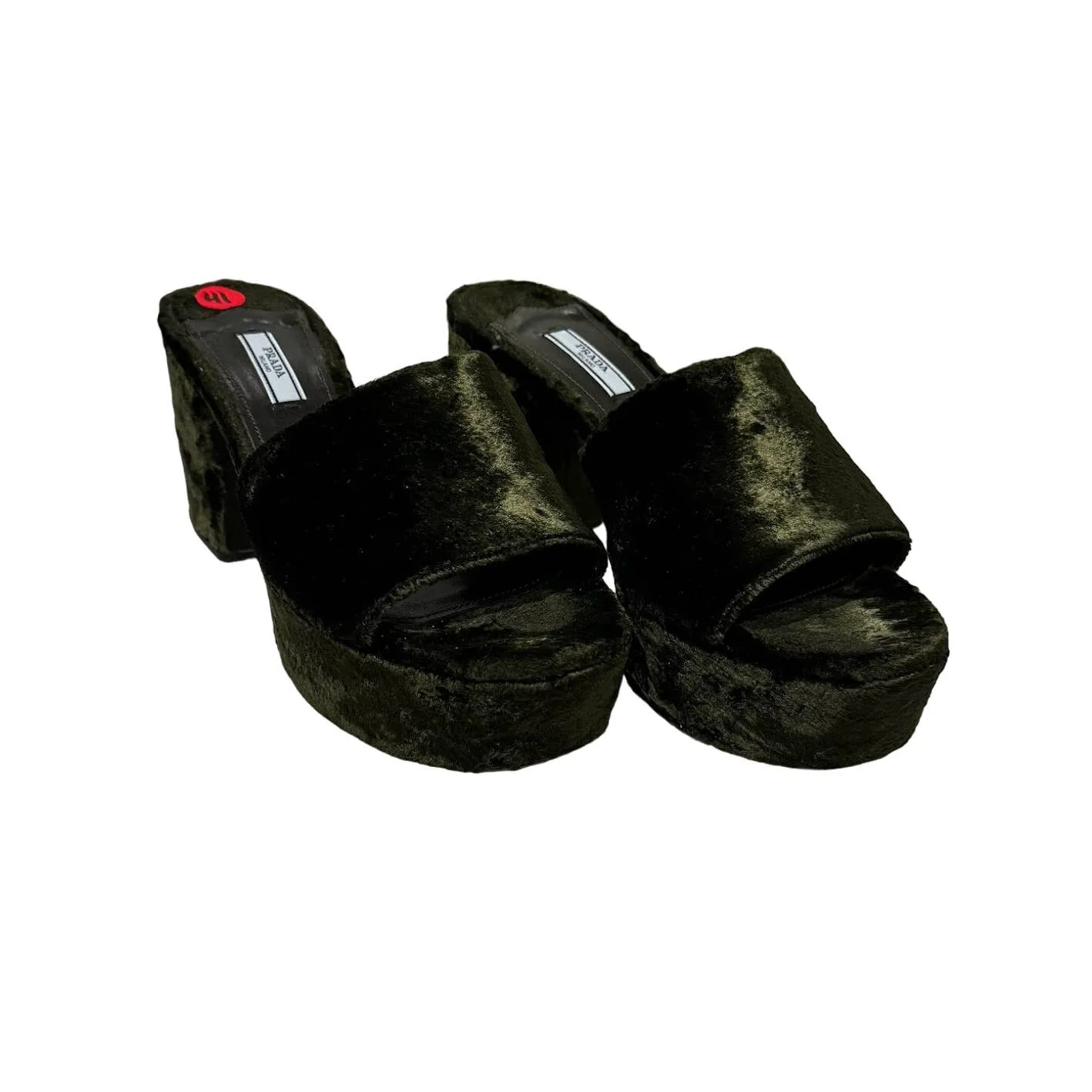 Prada women's platform heels