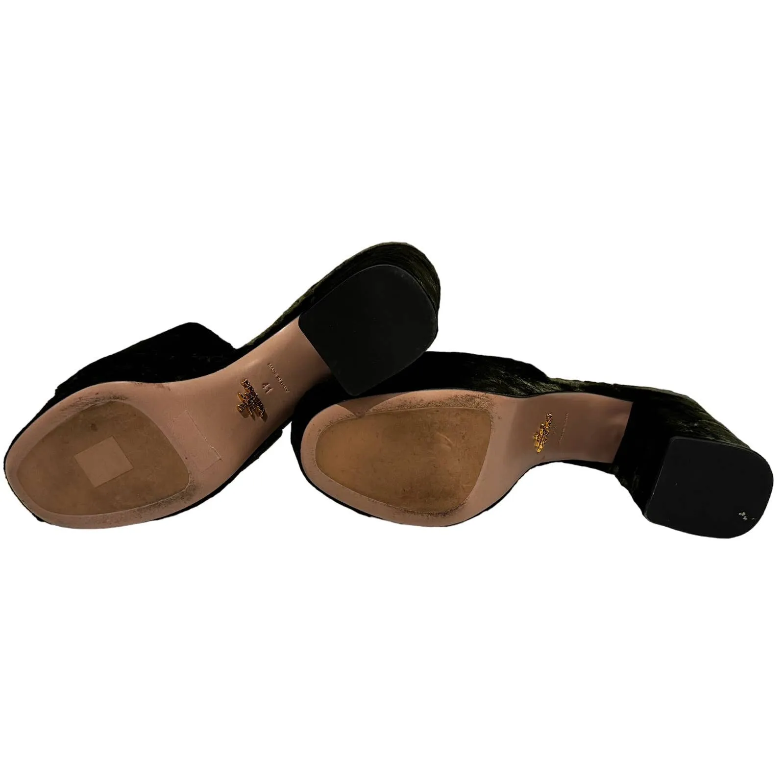 Prada women's platform heels