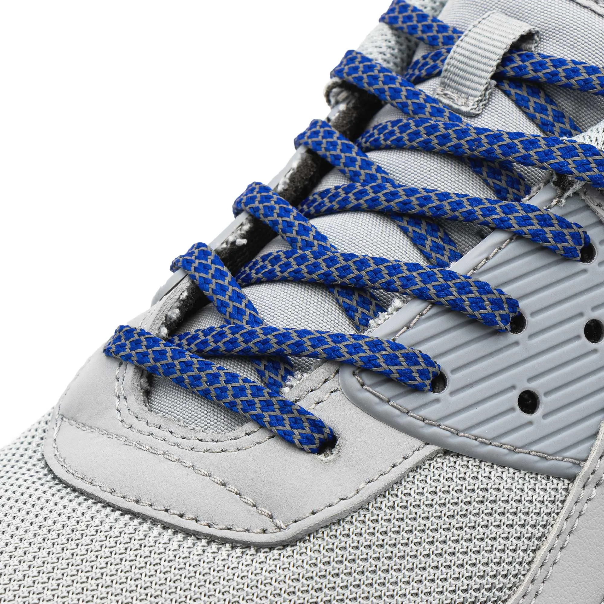 Sapphire - Reflective Flat Laces 1.0