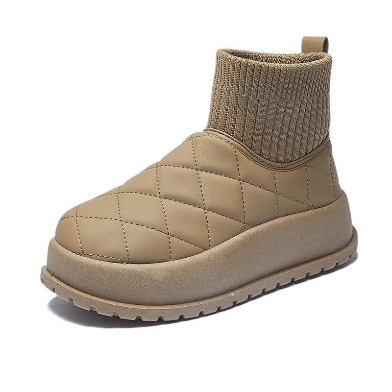 Thermal Padded High Top Snow Boots