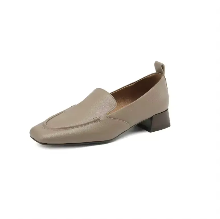 USS Shoes Maggi Women's Square Low Heel Office Loafer