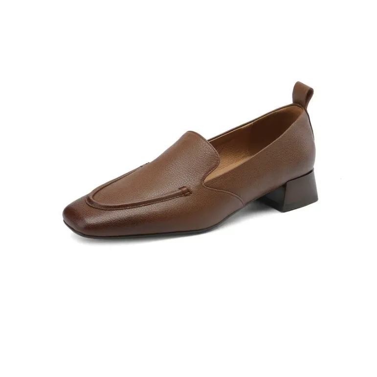 USS Shoes Maggi Women's Square Low Heel Office Loafer