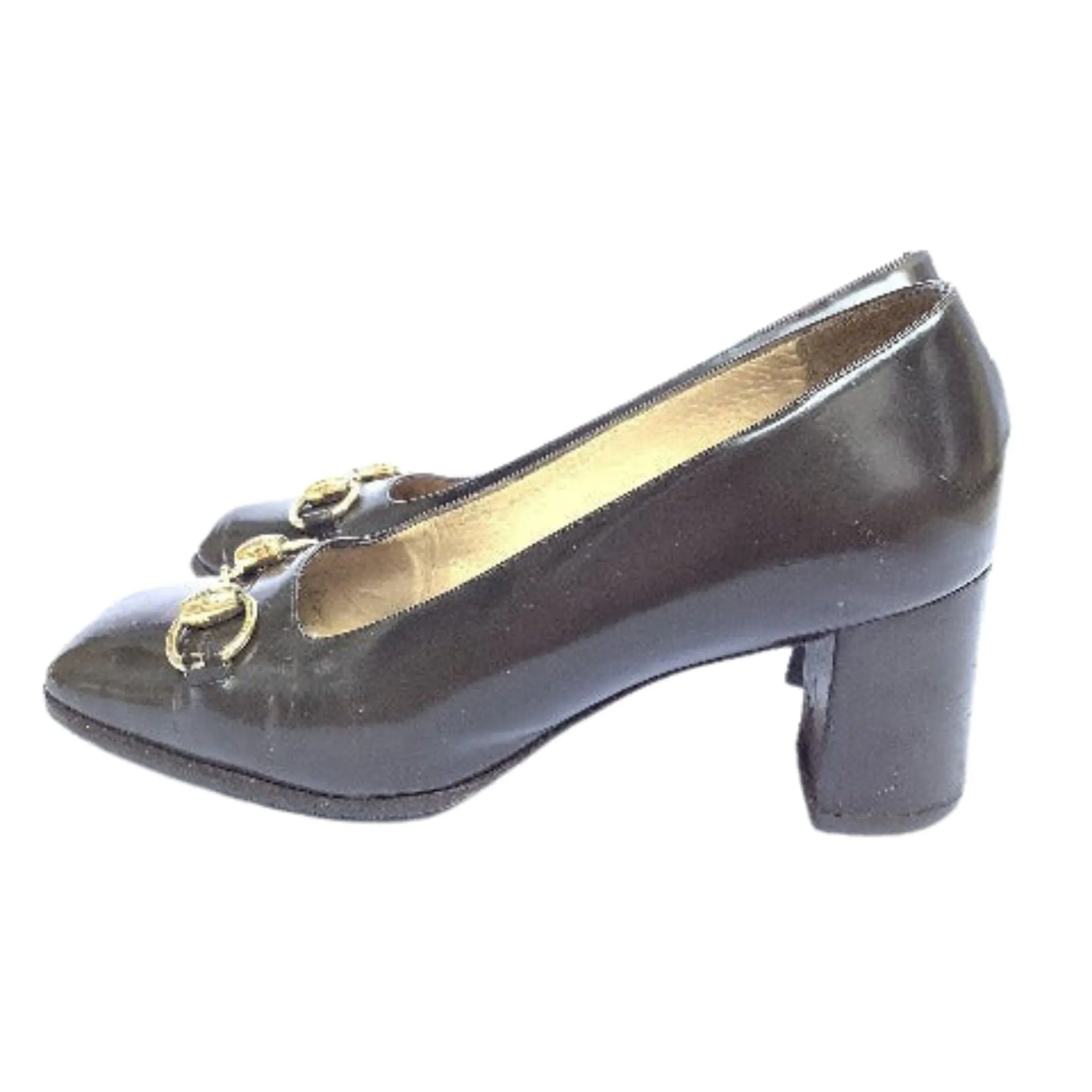 Vintage Brown Gucci Heels