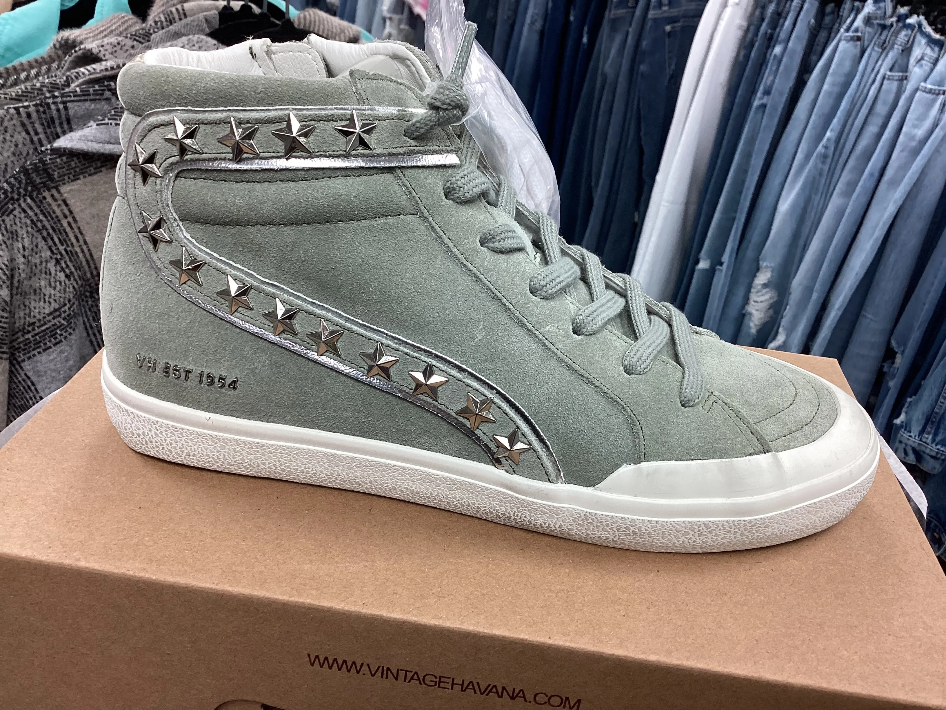 VINTAGE HAVANA LIBI HIGH - GREEN MULTI
