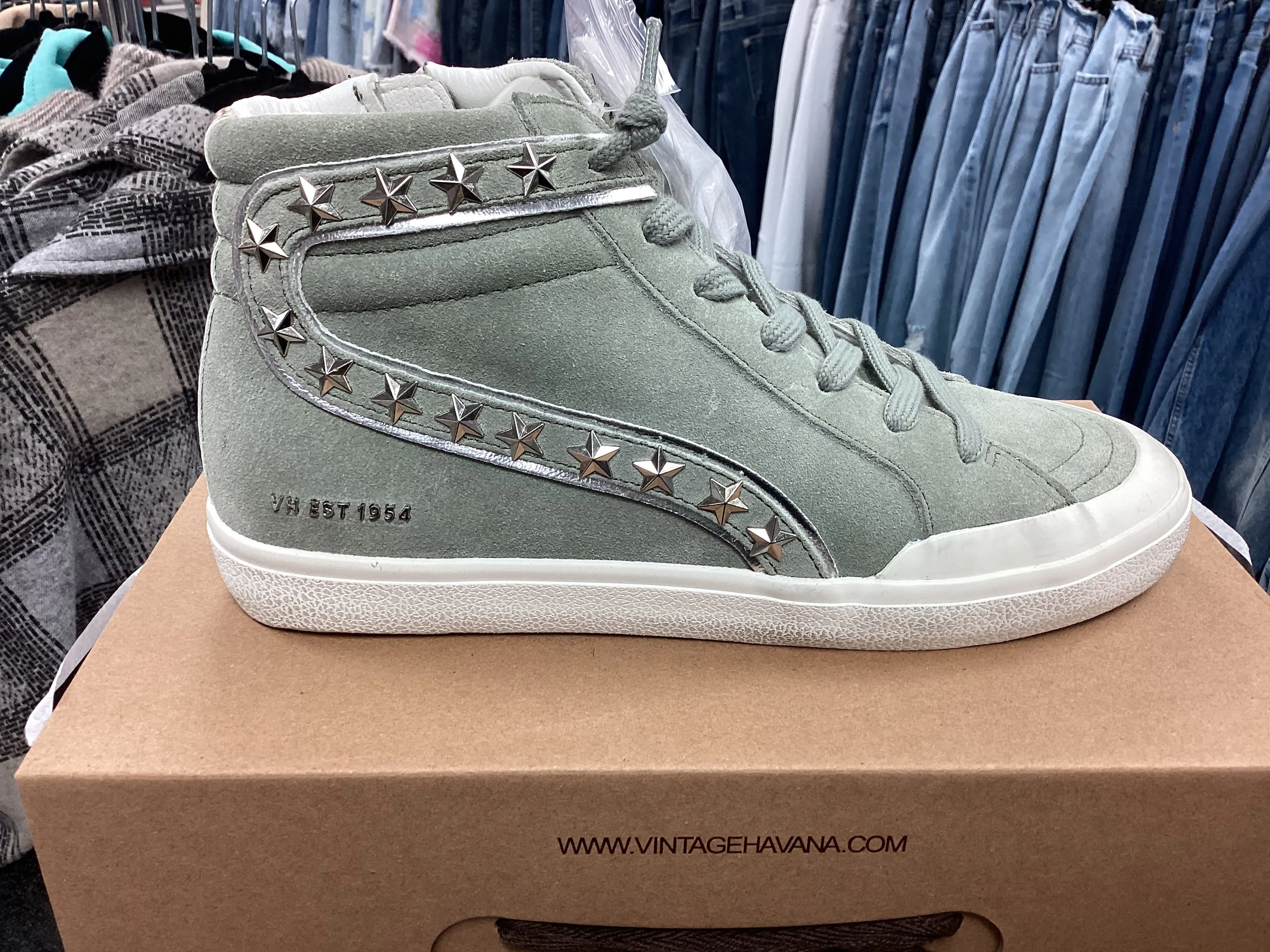 VINTAGE HAVANA LIBI HIGH - GREEN MULTI