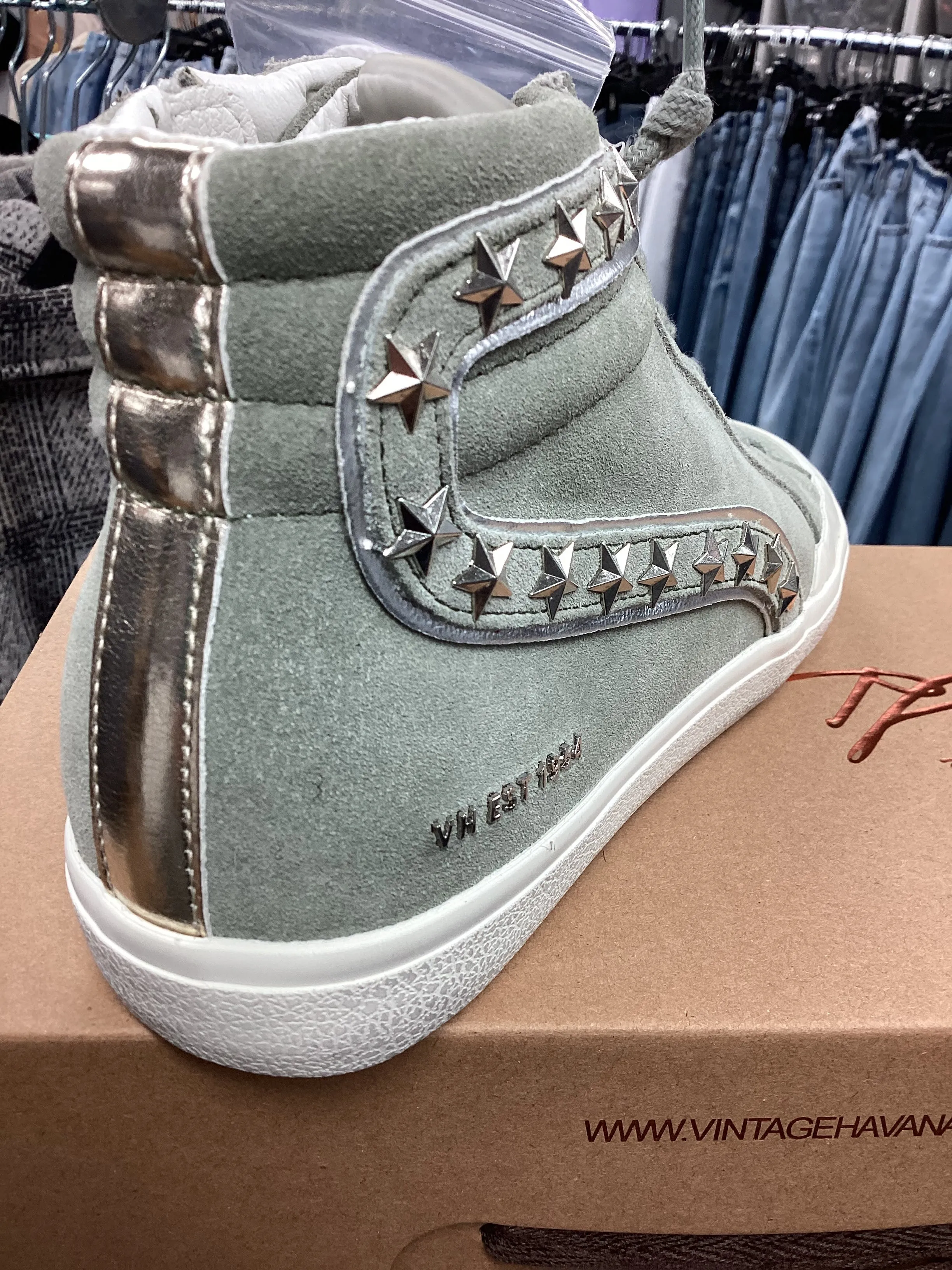 VINTAGE HAVANA LIBI HIGH - GREEN MULTI